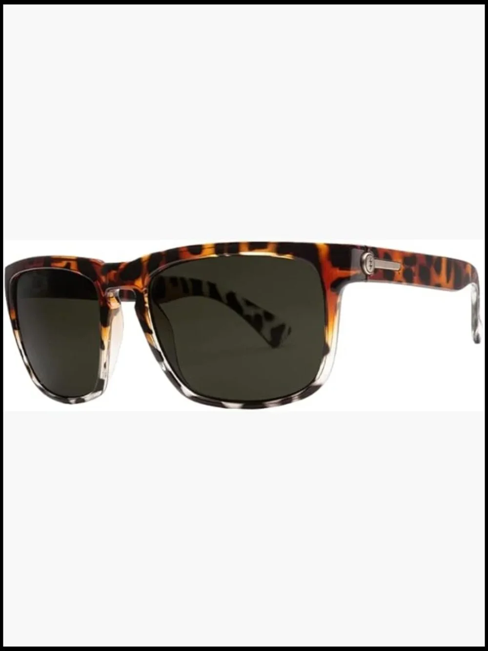 Sunglasses with Keyhole Nose Bridge, Polarized & Blue Light Blocking